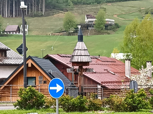 Via Vittorio Veneto - Via Principe di Piemonte in Tarvisio Italien