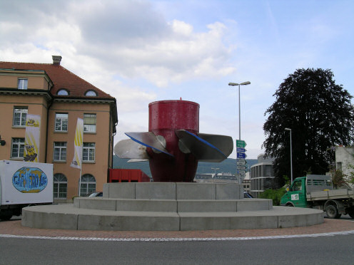 Kreiselkunstwerk in Aarau