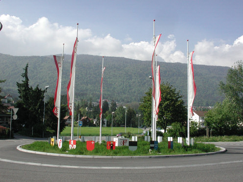 Kreiselkunstwerk in Grenchen