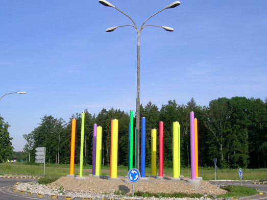 Kreiselkunstwerk in Langenthal