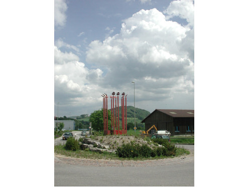 Kreiselkunstwerk in Prattelnl