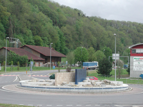 Kreiselkunstwerk in Yverdon
