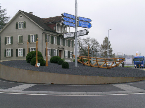 Kreiselkunstwerk in Bottighofen