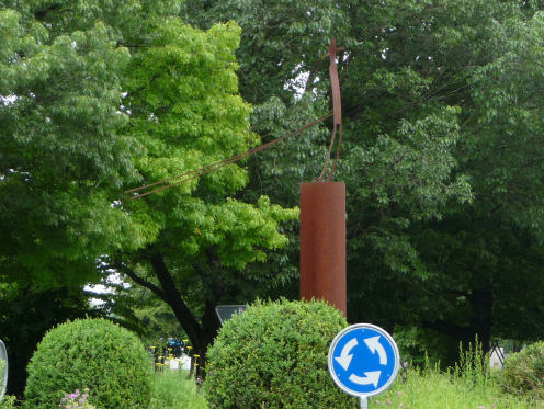 Kreiselkunstwerk in Gruben - Aarwangen - Hasenmattstr. in Langenthal  
