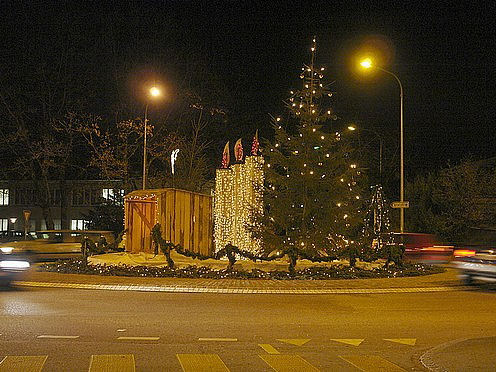 Kreiselkunstwerk in Murgenthaler - Aarwangen - Lindenstr. - Waldhofstr. in Langenthal  