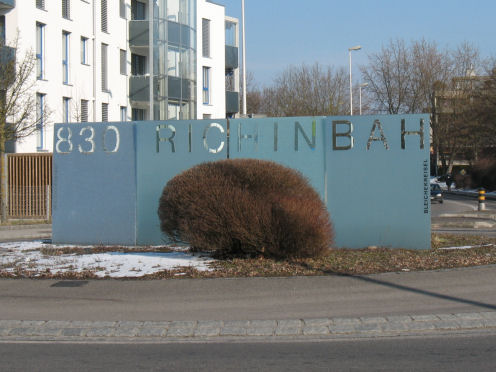 Kreiselkunstwerk in Bleicherstrasse in Kreuzlingen 
