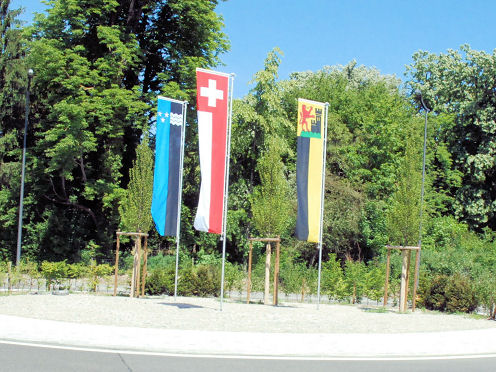Kreiselkunstwerk in Hauserstrasse- Zürcherstrasse in Windisch 