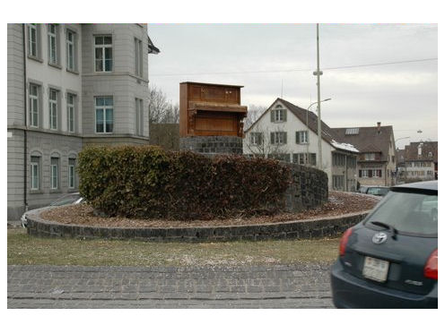 Kreiselkunstwerk in in Bassersdorf   