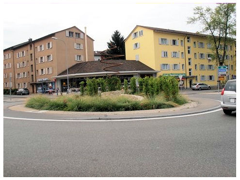 Kreiselkunstwerk in in Wettingen 