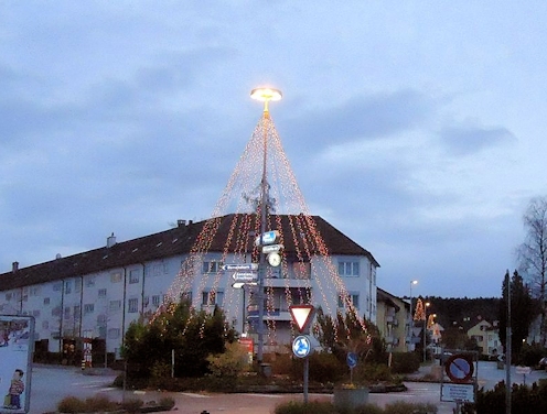 Kreiselkunstwerk in Zürcherstrasse - Talackerstrasse - Bahnhofstrasse - Häberlinstrasse in Frauenfeld 