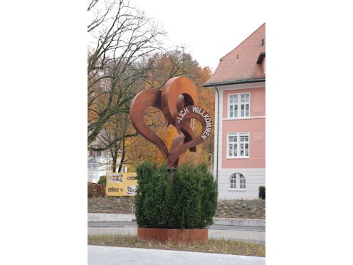 Kreiselkunstwerk in Badenerstr -Birmenstorferstr in Fislisbach 