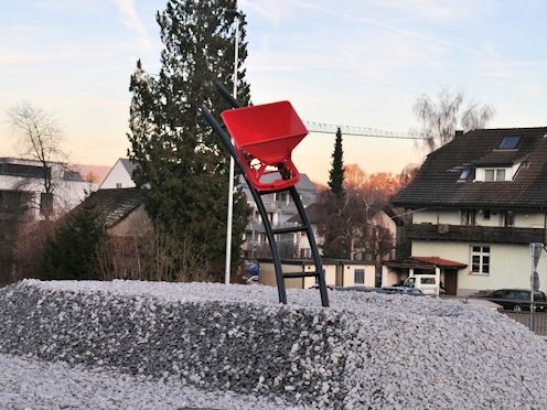 Kreiselkunstwerk in Kantonsstrasse K282 Landstrasse und K428 Freienwilerstrasse - Niedermattstrasse in Ehrendingen 