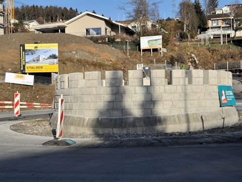 Kreiselkunstwerk in in Geuensee  