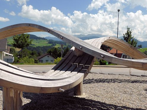 Kreiselkunstwerk in Waldstatt