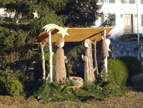 Kreiselkunstwerk in Dorfstrasse - Küntenerstrasse - Mutschellenstrasse - Badenerstrasse in Bellikon 