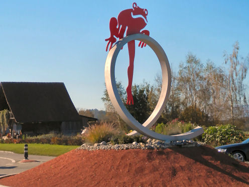 Hauptstr. beim Friedhof in Wengi bei Büren