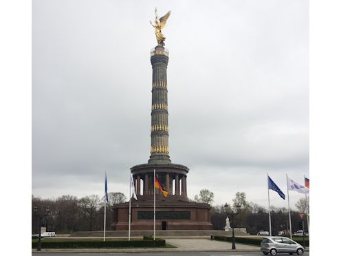 Kreiselkunstwerk in Siegessäule Berlin 