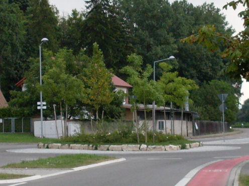 Kreiselkunstwerk in Roßbachstraße - Großeislinger Str in Göppingen 