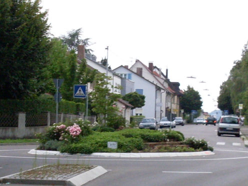 Kreiselkunstwerk in Mozartstraße - Nördliche Ringstraße in Göppingen 