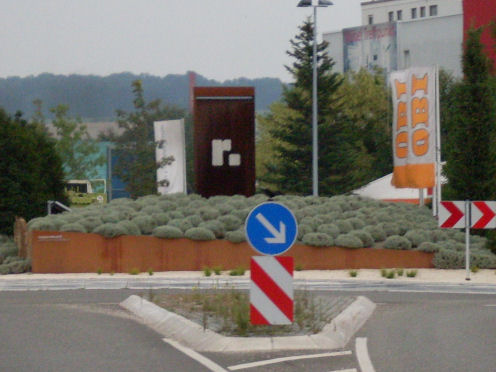 Kreiselkunstwerk in Stuttgarter Str. - Seestraße in Uhingen 