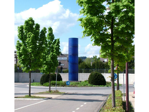 Kreiselkunstwerk in Granastraße - Lessingstraße in Konz 