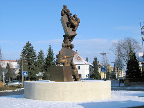 Gmünder Str. - Hauptstraße - Poststraße - Böbinger Str. in Heubach