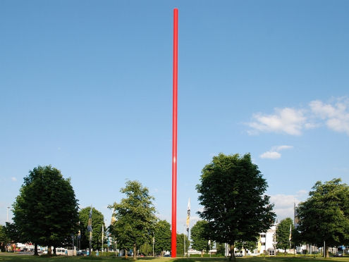 Kreiselkunstwerk in Potsdamer Platz in Bonn 