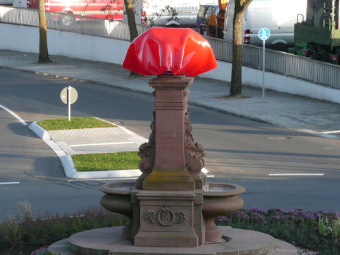 Kreiselkunstwerk in Dürrheimer Str. - Hindenburgring - Pfohrener Str. in Donaueschingen 