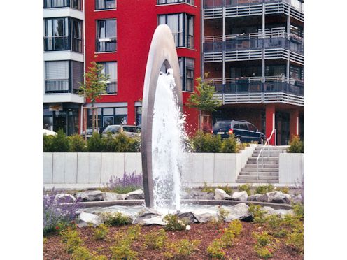 Kreiselkunstwerk in Martin-Luther-Platz in Fulda 