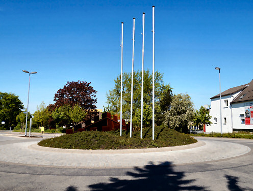 Kunst im Kreisverker in Alsbach-Hähnlein