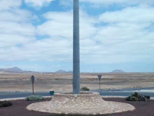 Gerahmte Laterne auf Fuerteventura