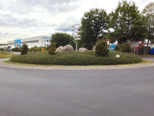 Kunst im Kreisverker in Rodgau