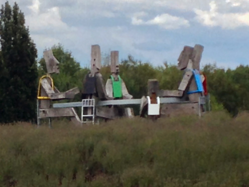 Kunst im Kreisverker in Rodgau