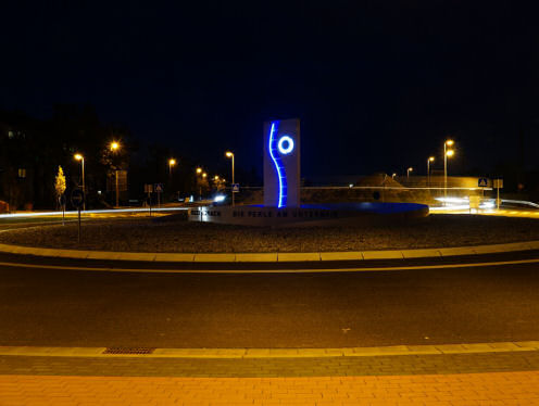Kunst im Kreisverker in Kelsterbach