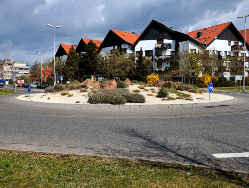Kunst im Kreisverker in Groß-Gerau