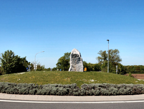 Kunst im Kreisverker in Alsbach-Hähnlein