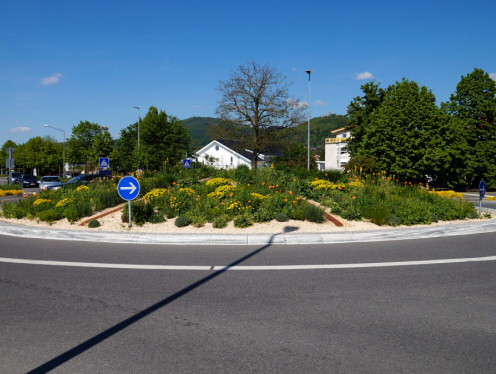 Kunst im Kreisverker in Bensheim