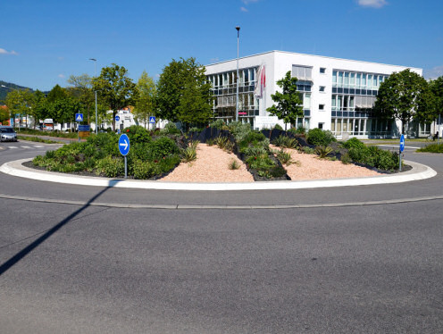 Kunst im Kreisverker in Bensheim