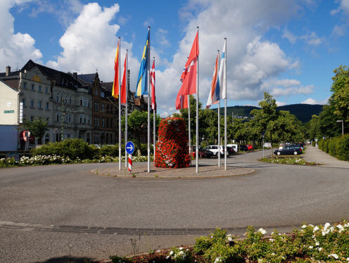Kunst im Kreisverker in Bingen