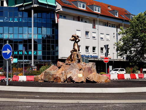 Am Falltor - Rieslingstrasse in Zwingenberg