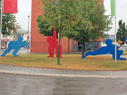 Ehinger Straße - Bahnhofstraße - Erlenbachstraße in Erbach