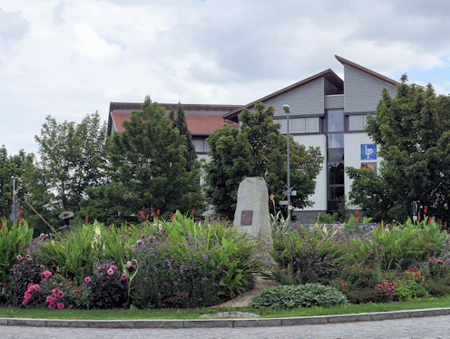 Kreiselkunstwerk in Am Brühl - Südring Mönchsrother Straße in Dinkelsbühl 