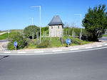 Bretzenheimer Straße - Zu- Abfahrt B41 in Winzenheim (Stadtteil von Bad Kreuznach)
