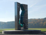 Kunst im Kreisverkehr von  Ursula Haupenthal in Stockach
