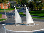 Kunst im Kreisverkehr von  Frank Maass in 