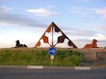 Kunst im Kreisverkehr von  Andreas Helmling in 